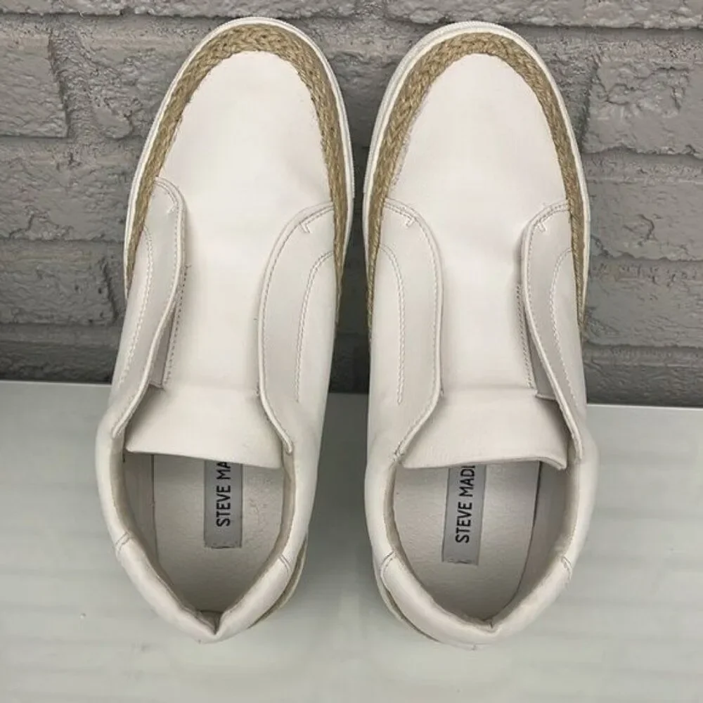 Steve Madden Women Espadrille Slip -On Shoe “Dasher” Size 8.5
